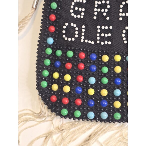Vintage 1960's Beaded Souvenir Beaded Clutch Grand Ole Opry - Picture 13 of 16